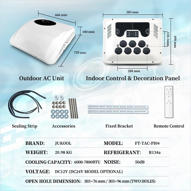 12 Volt Sleeper Cab Air Conditioner